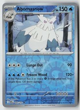 Abomasnow 060/182 Uncommon Destined Rivals Pokemon Reverse Holo NM KAMONABE