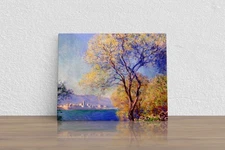 Claude Monet "Antibes Seen from the Salis Gard" Canvas Print Wall Art Home Decor