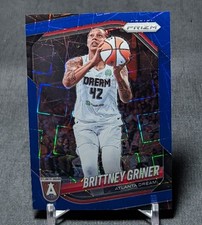 Brittney Griner Blue Velocity Holo 2025 Panini Prizm WNBA Card #46 Atlanta Dream