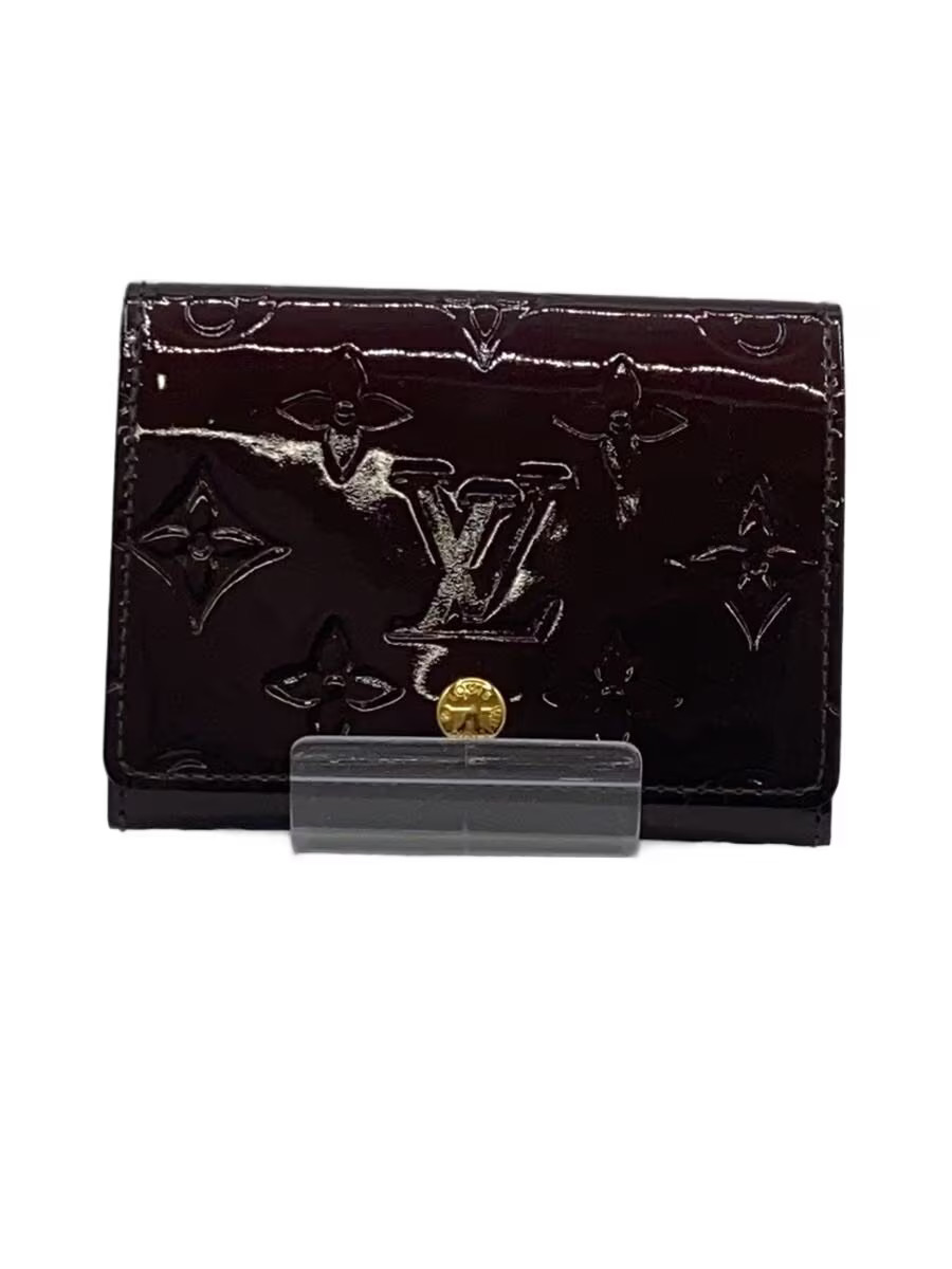 LOUIS VUITTON Envelope Carte de Visite Monogram Vernis Enamel PUP All-Over Print