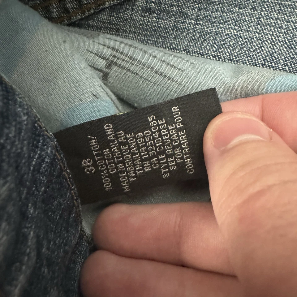 Shorts jeans vintage Y2K Baggy Quiksilver tamanho 38 - Imagem 4 de 4