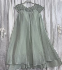 Azazie NWT Grace Dusty Sage Chiffon Dress Bridesmaid Prom Formal short dress