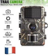 Caméra de Chasse Extérieure 1080P 16MP HD Infrarouge Vision Nocturne IP66