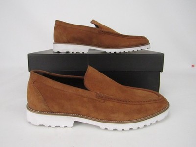 Premium Suede Loafers | Calf & Goat Leather with EVA Sole   Handcrafted EU 41