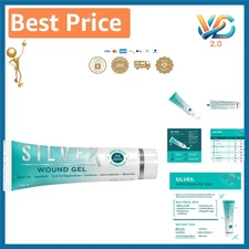 Clinically Tested SILVEX Wound Care Gel - Fast Acting for Burns and Irritation
