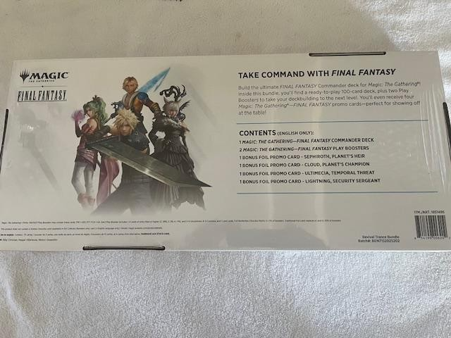 Magic The Gathering Final Fantasy Commander Deck Kit Costco EXCLUSIVE! |  eBay