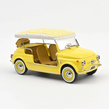 1965 Fiat 500 Jolly Yellow in 1:18 scale by Norev