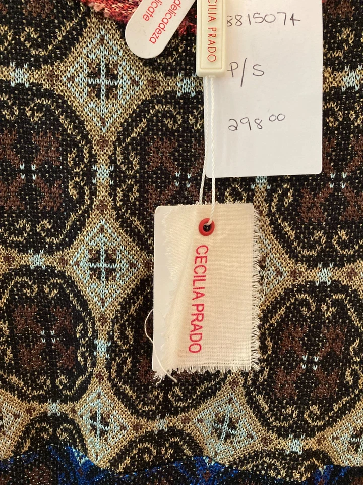 Anthropologie Cecilia Prado Metallic Knit Dress SZ PS NWT - Image 4 of 4