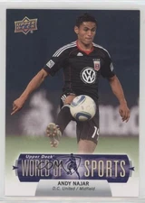 2011 Upper Deck World of Sports Andy Najar #217 Rookie RC