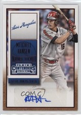 2015 Panini Contenders Draft Ticket Red Foil Mitchell Hansen #22 Auto 0q3