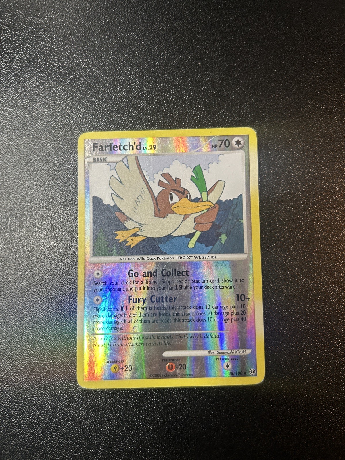 Farfetch'd #38/100 [Reverse Holo] Pokemon Stormfront