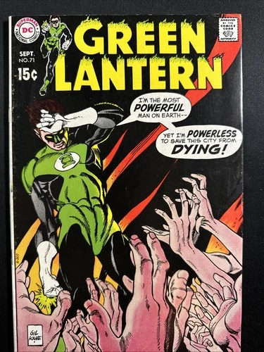GREEN LANTERN #71 1969 Vintage Silver Age DC Comics 1st Print VG/Fine *A11