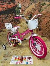 16" Kids Barbie Love  Pink/White  Childrens Bike
