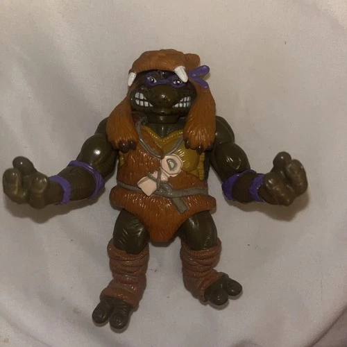 VTG TMNT Teenage Mutant Ninja Turtle Cave Don Donatello Figure 1993 TMNT Caveman