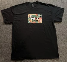 New Amazon Peak 2024 T-Shirt Unisex 4XL Black Green Short Sleeve Employee Shirt