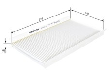 BOSCH Innenraumfilter 1 987 432 015 Partikelfilter für OPEL CORSA COMBO TIGRA