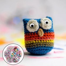 Multi Size Safety Eyes Plastic Mix for Bear Crafts Making Plush Toy DIY Projects