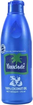 1X Parachute 100% Pure Coconut Oil Edible Grade Hair Skin Care Multi Size 175ml - Bild 1 von 4