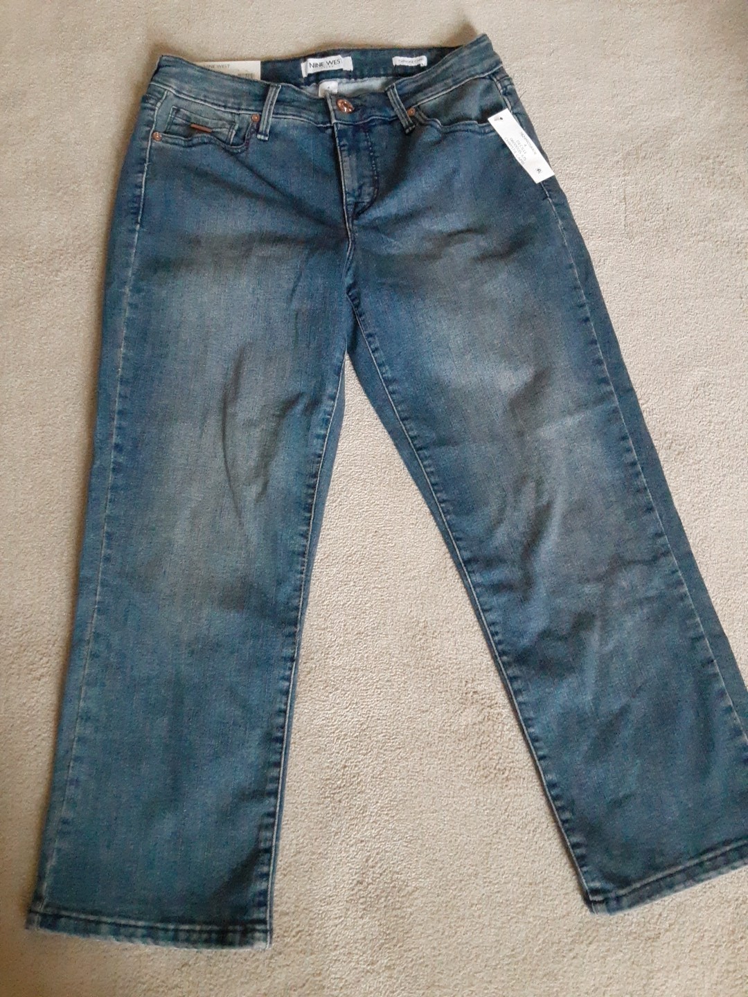 Nine West Chrystie Capri Jeans Women's Size 4