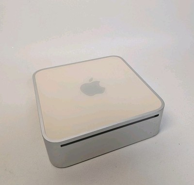  Apple Mac Mini 1.66 GHz Model A117 Computer White Silver Powers On  - Unit Only