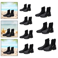 Bottes de plongée en néoprène 5 mm, bottes de combinaison, talon renforcé,