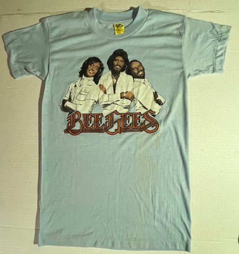 Bee Gees-ORIGINAL 1970's T-shirt-UNWORN/NOS-Small