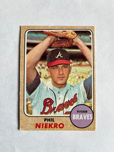 Phil Niekro #257 1968 Topps card