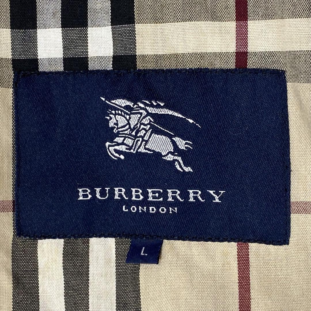 Burberry London Windbreaker Mountain Parka Jacket Gray Nylon Size L For Men thumbnail 12