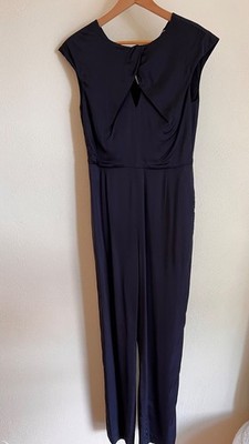 Max & Co., Jumpsuit, Größe: 36, Dunkelblau, Viskose, Einfarbig, Damen