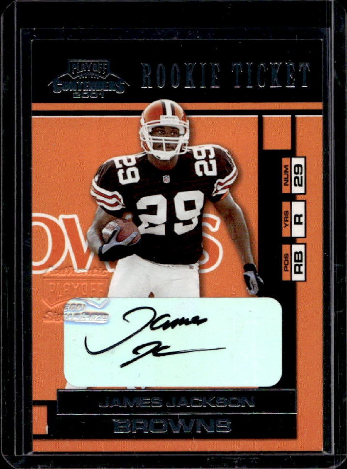 James Jackson Playoff Contenders #135 Base