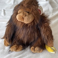 Keel Toys Monkey Holding Banana Soft Plush Toy 16”