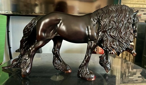 Peter Stone~OOAK Irish Cob Unicorn~Wear It In Black~Dapple Sunburnt Black~Mint