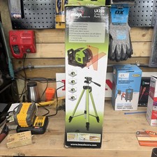 Imex LX22 Red Cross Line Laser Level & Plumb Spot + Magnetic Bracket + Tripod 