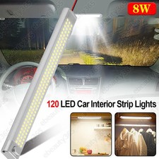 12V 120 LED Interior Light Strip Bar Van Car Bus Caravan Boat Home ON/OFF Switch