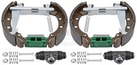 Hinterachse A.B.S. 111404 Bremsensatz, Trommelbremse FüR Audi,Seat,Vw