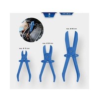 Schlauch-Abklemm-Zangen-Satz, Gerade, 3-Tlg Brilliant Tools BT521010