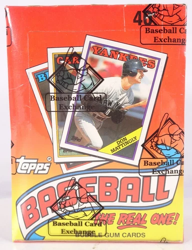 1988 Topps Baseball Wax Box (BBCE)