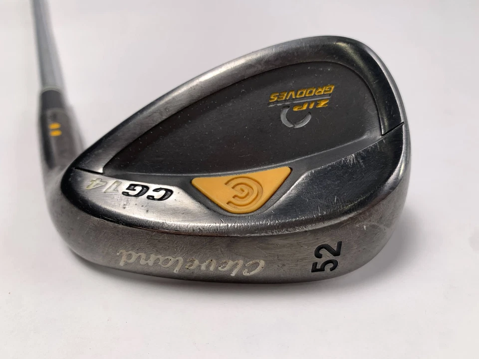 Cleveland CG14 Gunmetal Gap Wedge GW 52* Traction Wedge Steel Mens RH - Image 2 of 4