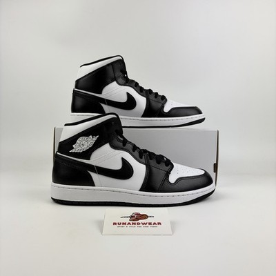 Nike Air Jordan 1 Mid Black White Panda EU 42,5/43/44/44,5 DV0991-101 NEU