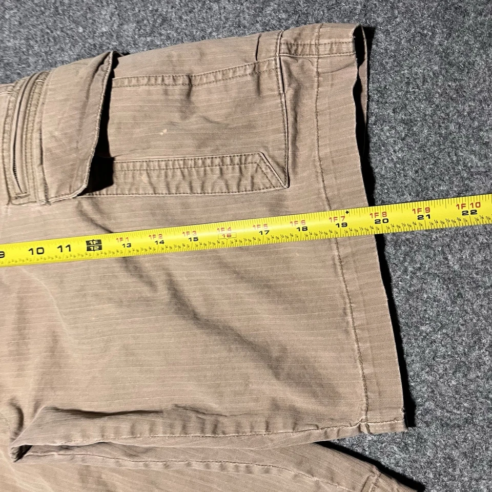 VTG Rusty Shorts Mens 31 Cargo Surf Skate Grunge Cotton Outdoor Distressed Y2K - Image 4 of 4