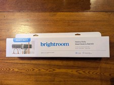 NEW Brightroom Heavy Duty Steel Hook & Rail Kit - Sealed