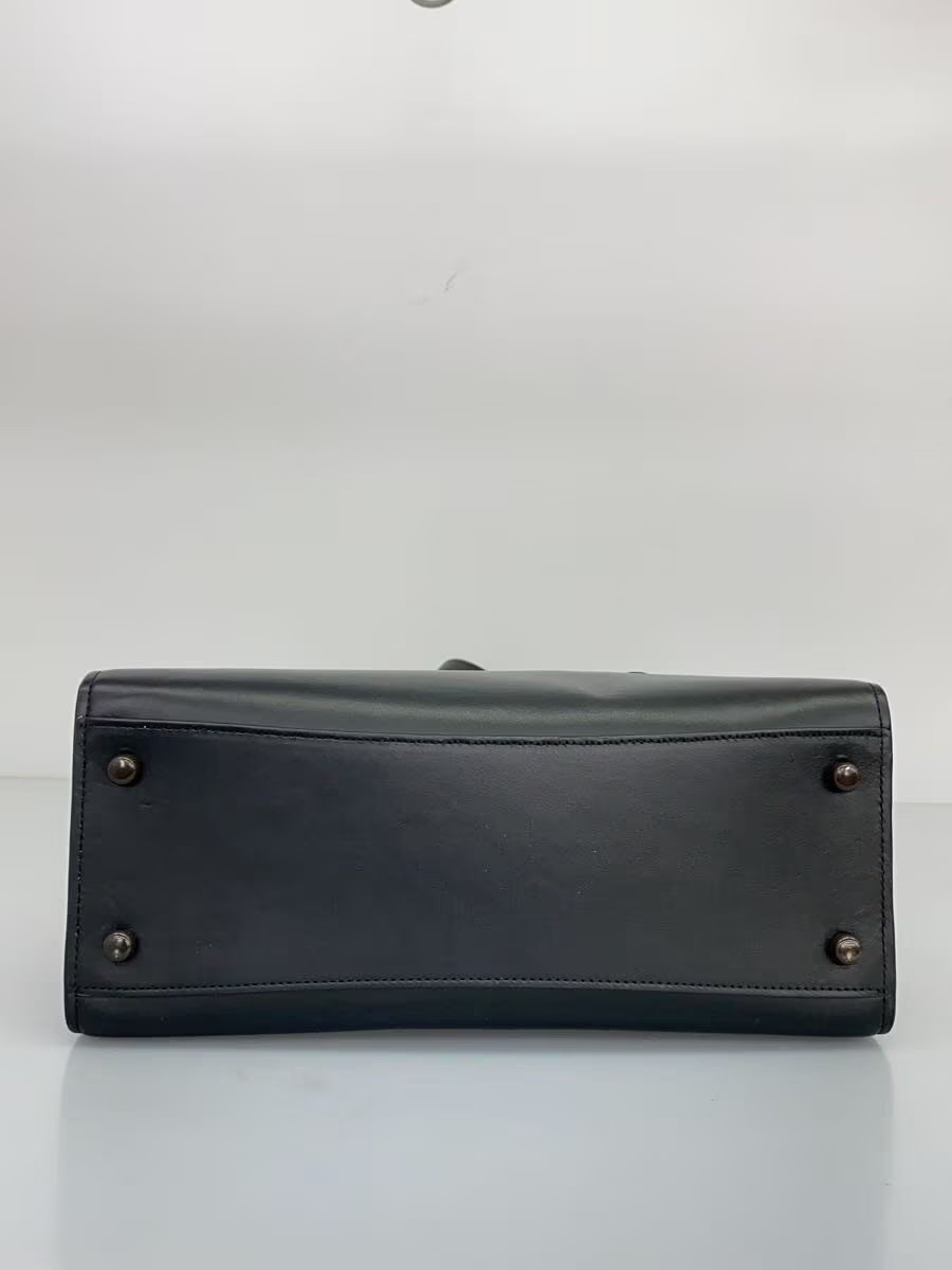 COACH Shoulder Bag, Faux Leather, Black, Solid Color, CP086 thumbnail 4