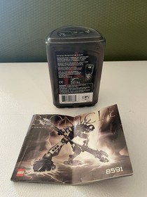 LEGO BIONICLE Rahkshi Vorahk 8591 Canister and Instructions ONLY