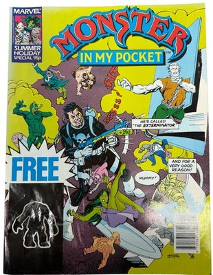 Vintage Marvel UK 1991 - Summer Special - Monster In My Pocket Comic -Ultra Rare