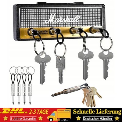 5er /Set Marshall Schlüsselbrett Schlüsselhalter Wandmontage Gitarre Haken