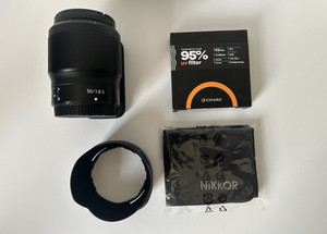 Nikon NIKKOR Z 50mm f/1.8 S Lens – Excellent Condition – Barely Used