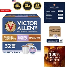 Coffee Pods Variety Pack Flavored Coffee 32 Count for Keurig K-Cup Brewers
