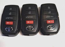 Lot Of 3 Oem Toyota Smart Key Fob Remote Hyq14fbx 4 Buttons