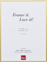 Effect Aluminium-Bilderrahmen Quadro 18X27 Cm Gold Acrylglas