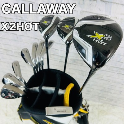 Callaway X2 HOT Complete Golf Club Set 11pcs Mens Odyssey Putter